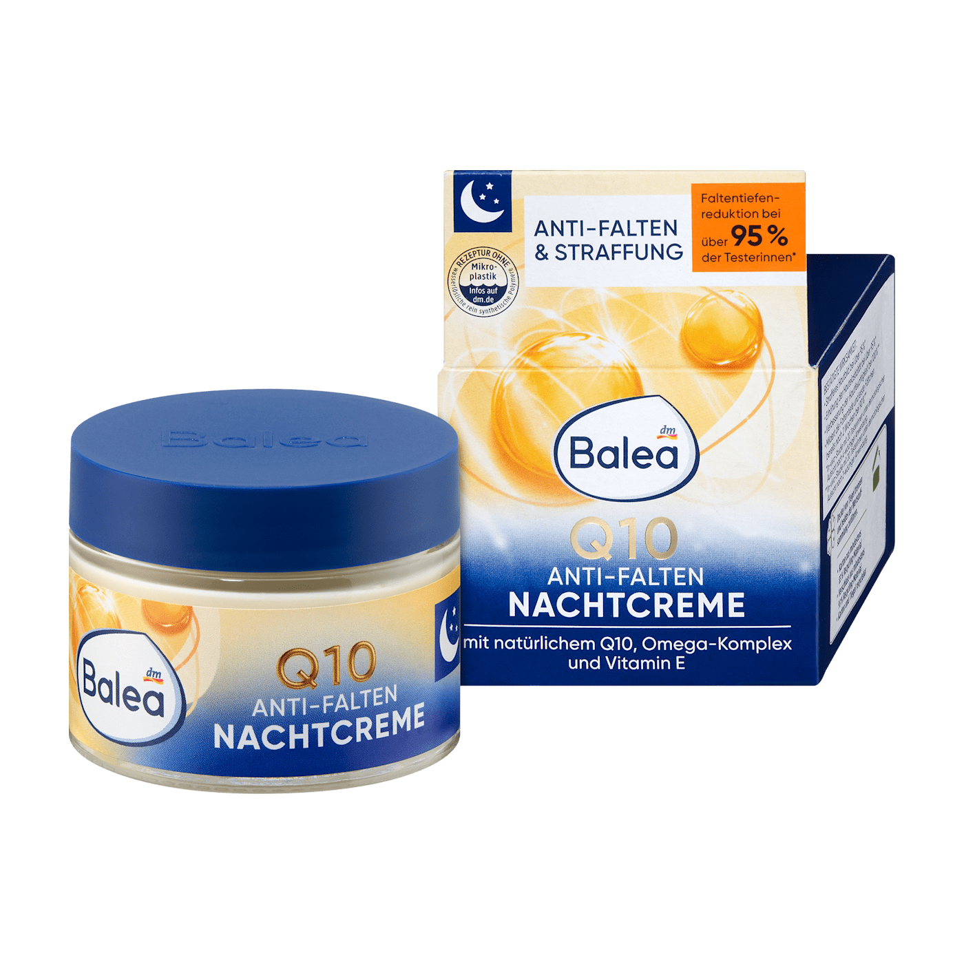  Kem dưỡng da ban đêm Balea Q10 Anti-Falten, hôp 50ml – nuôi dưỡng và phục hồi làn da khi ngủ 