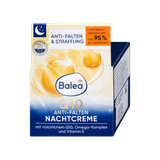  Kem dưỡng da ban đêm Balea Q10 Anti-Falten, hôp 50ml – nuôi dưỡng và phục hồi làn da khi ngủ 