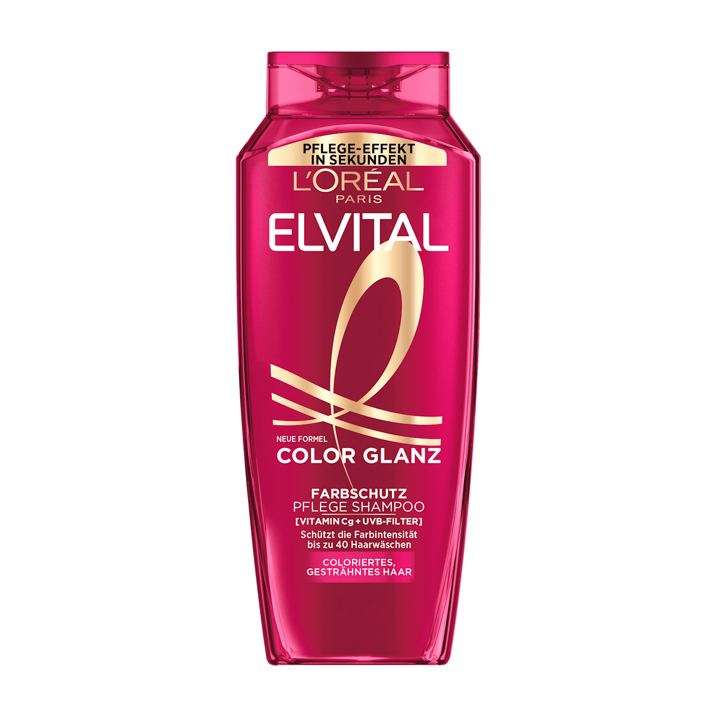  Dầu gội L’Oréal Paris Elvital Color Glanz 400ml – Dành cho tóc nhuộm, bóng mượt, giữ màu lâu, nội địa Đức 