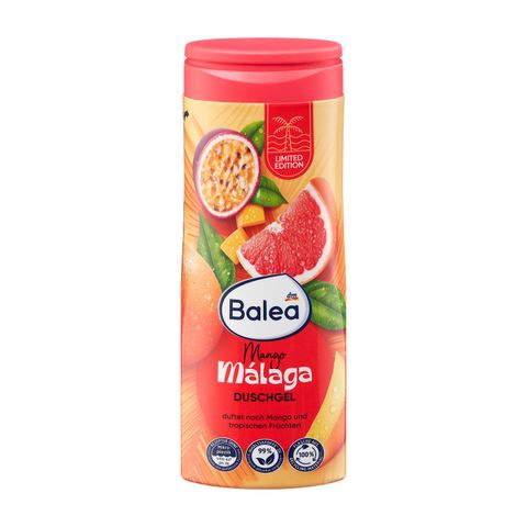  Sữa tắm Balea Mango Malaga 300ml – Hương xoài dịu nhẹ, làm sạch da, nội địa Đức 