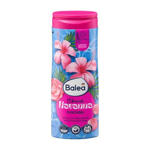  Sữa tắm Balea Hibiscus Havanna 300ml – Hương hoa dâm bụt, làm sạch nhẹ nhàng, nội địa Đức. 