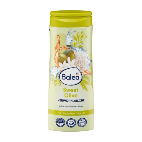  Sữa tắm Balea Sweet Olive 300ml – Hương ô liu dịu nhẹ, làm sạch da, nội địa Đức 