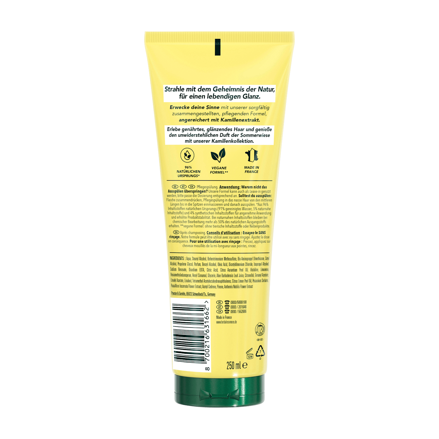  Dầu xả hoa cúc Herbal Essences tuýp 250ml 