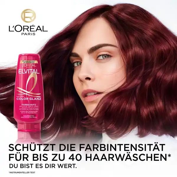  L'Oréal Paris Elvital Color Glanz – Dầu Xả Bảo Vệ Màu Tóc 250ml 