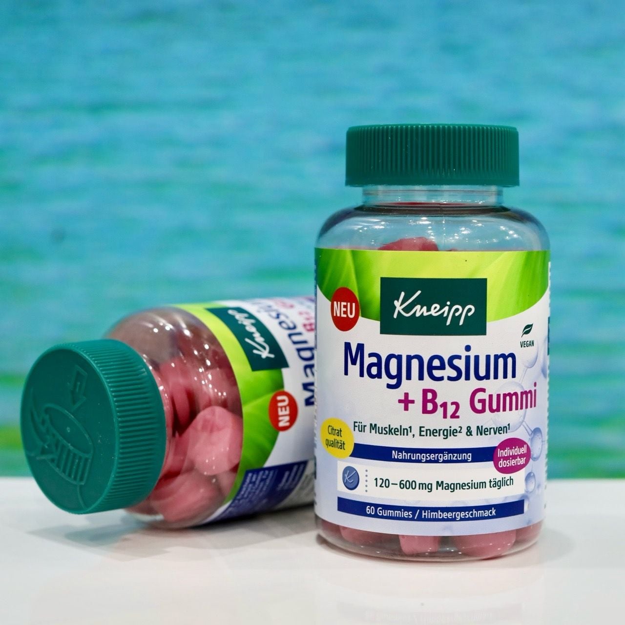  Viên nhai bổ sung Magie & Vitamin B12 Kneipp – Hỗ trợ năng lượng & cơ bắp – Hộp 60 viên 