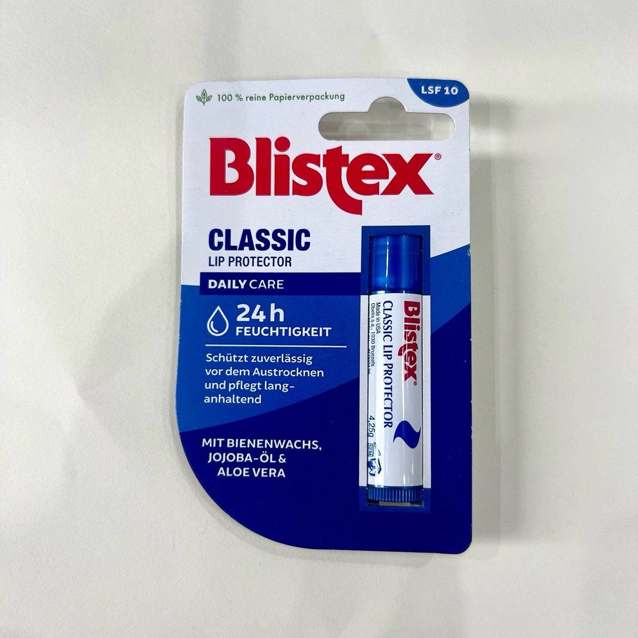  Son dưỡng môi Blistex Classic LSF 10 – Dưỡng ẩm & bảo vệ môi khỏi tia UV – 4.25g 
