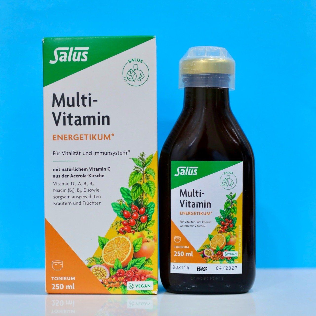  Siro bổ sung vitamin Salus Multi-Vitamin Energetikum 250ml – Hỗ trợ năng lượng hằng ngày 