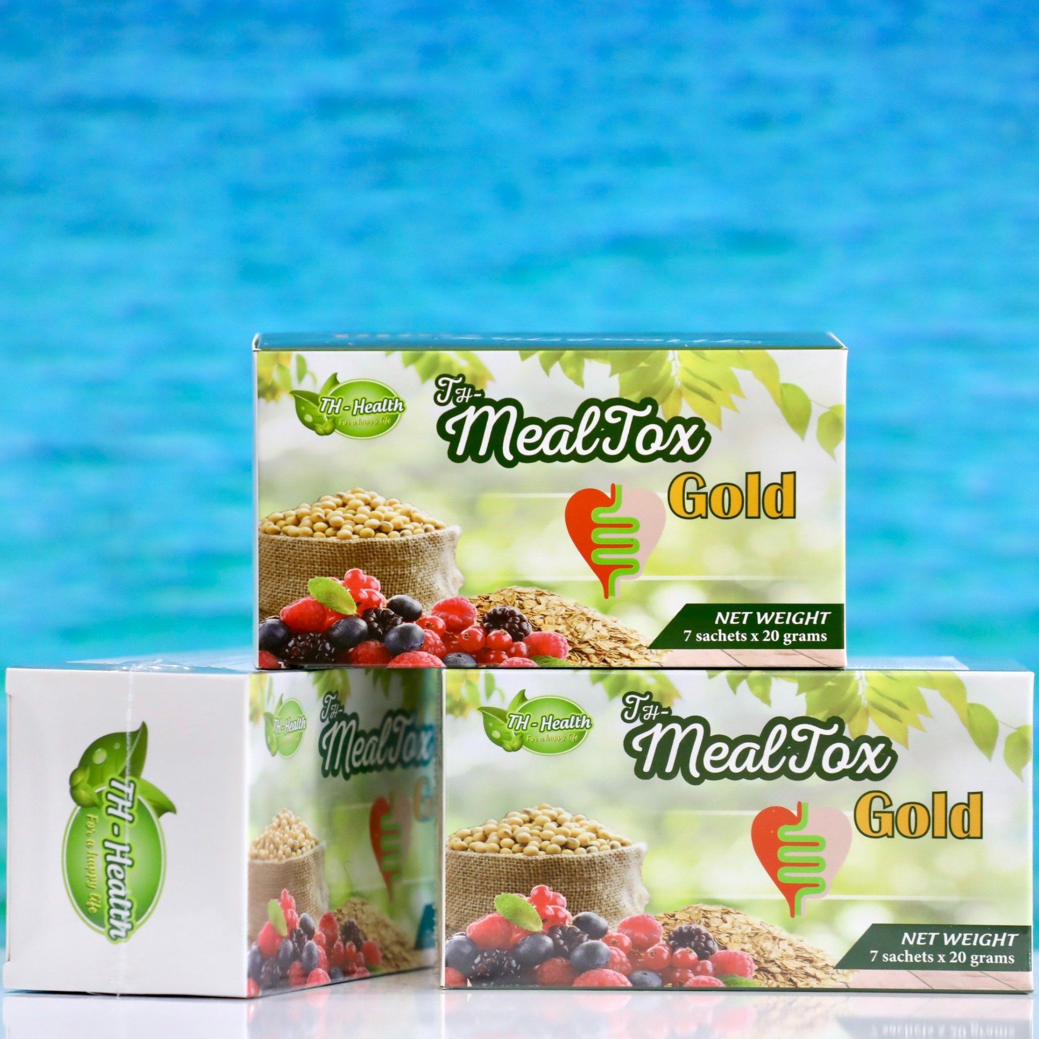  Thực phẩm bảo vệ sức khỏe TH-Mealtox GOLD (Hộp 7 gói) 