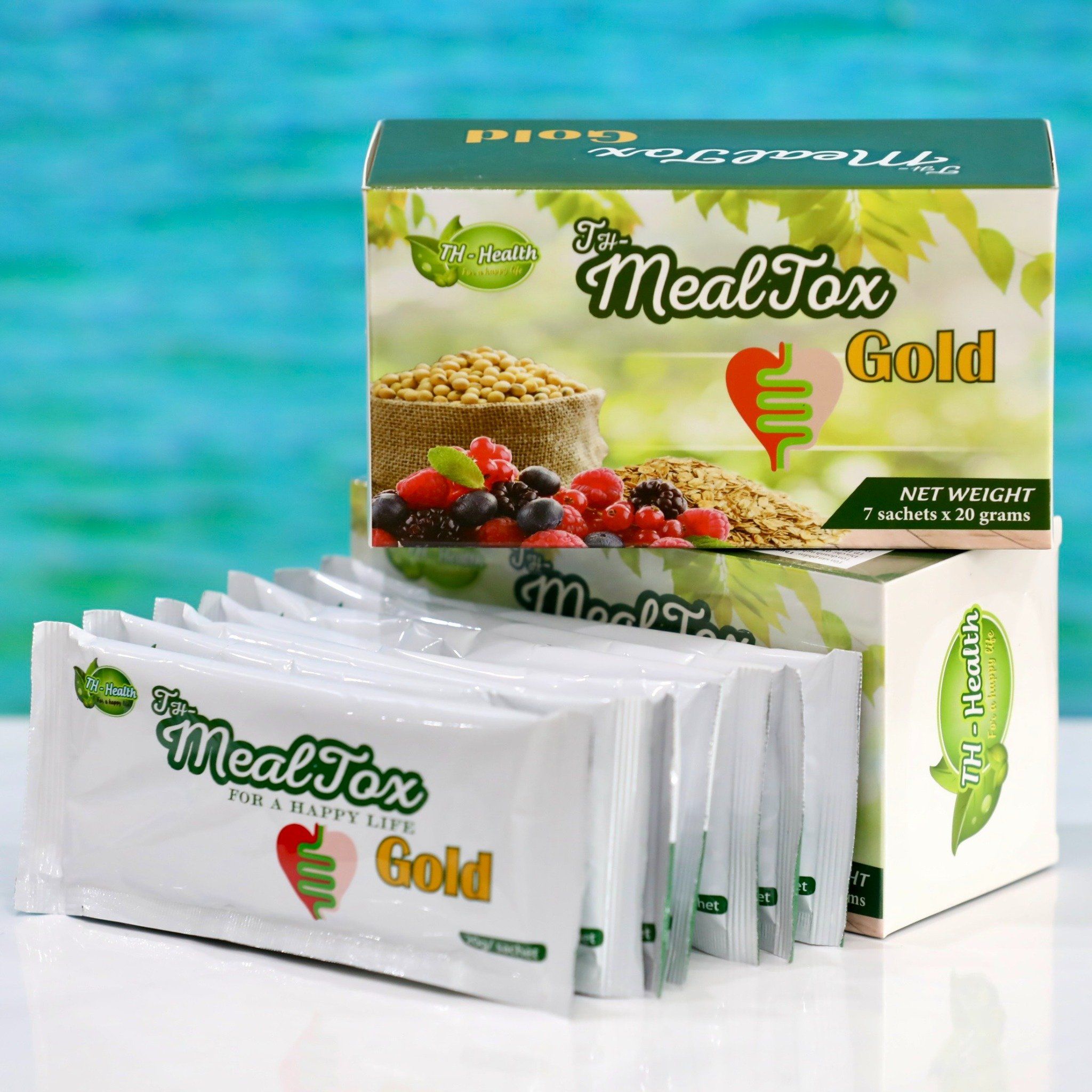  Thực phẩm bảo vệ sức khỏe TH-Mealtox GOLD (Hộp 7 gói) 