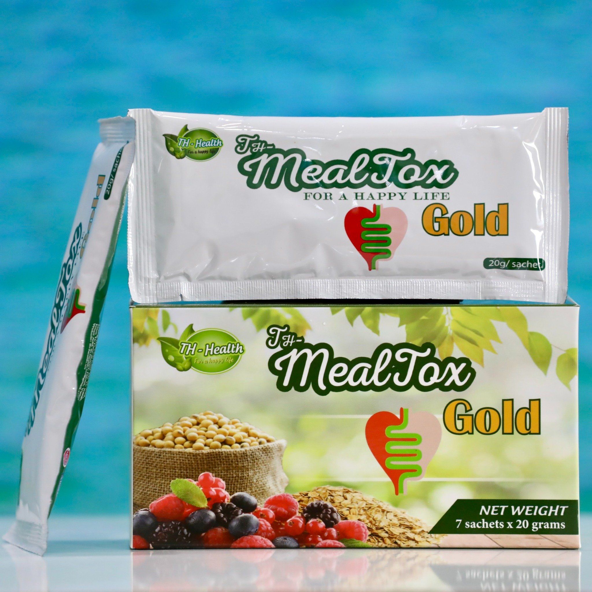  Thực phẩm bảo vệ sức khỏe TH-Mealtox GOLD (Hộp 7 gói) 