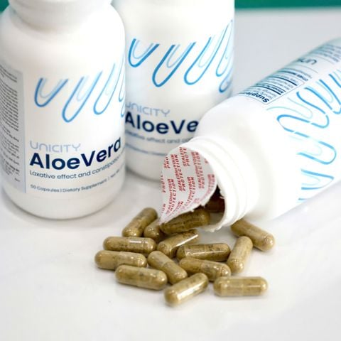  Viên Uống Hỗ Trợ Làm Sạch Đường Ruột Aloe Vera – Thanh Lọc Cơ Thể Từ Bên Trong, Lọ 50 Viên Nang 
