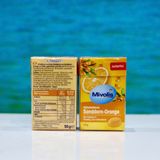  Kẹo ngậm ho Mivolis vị quả hắc mai biển & cam không đường – Hộp 50g 