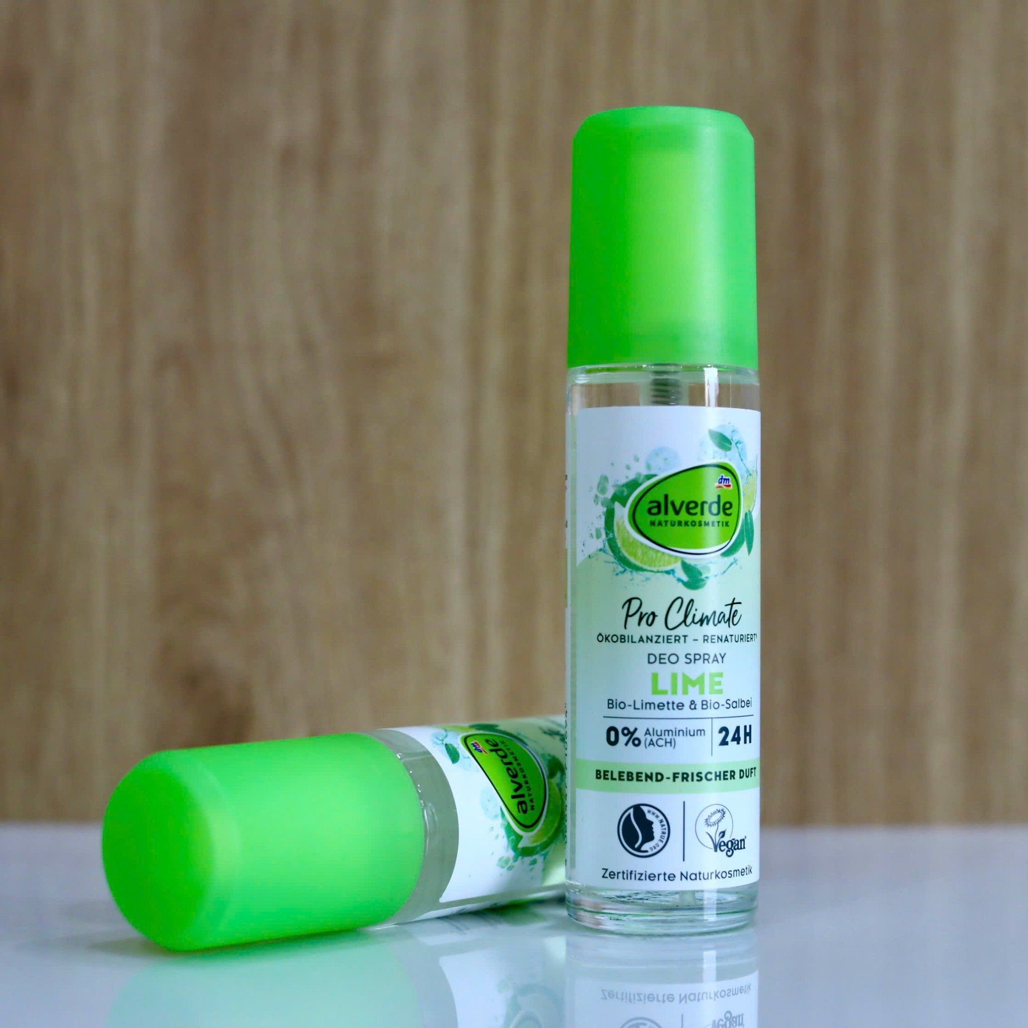  Xịt khử mùi Alverde Naturkosmetik Lime 75ml – Khử mùi thiên nhiên hương chanh 