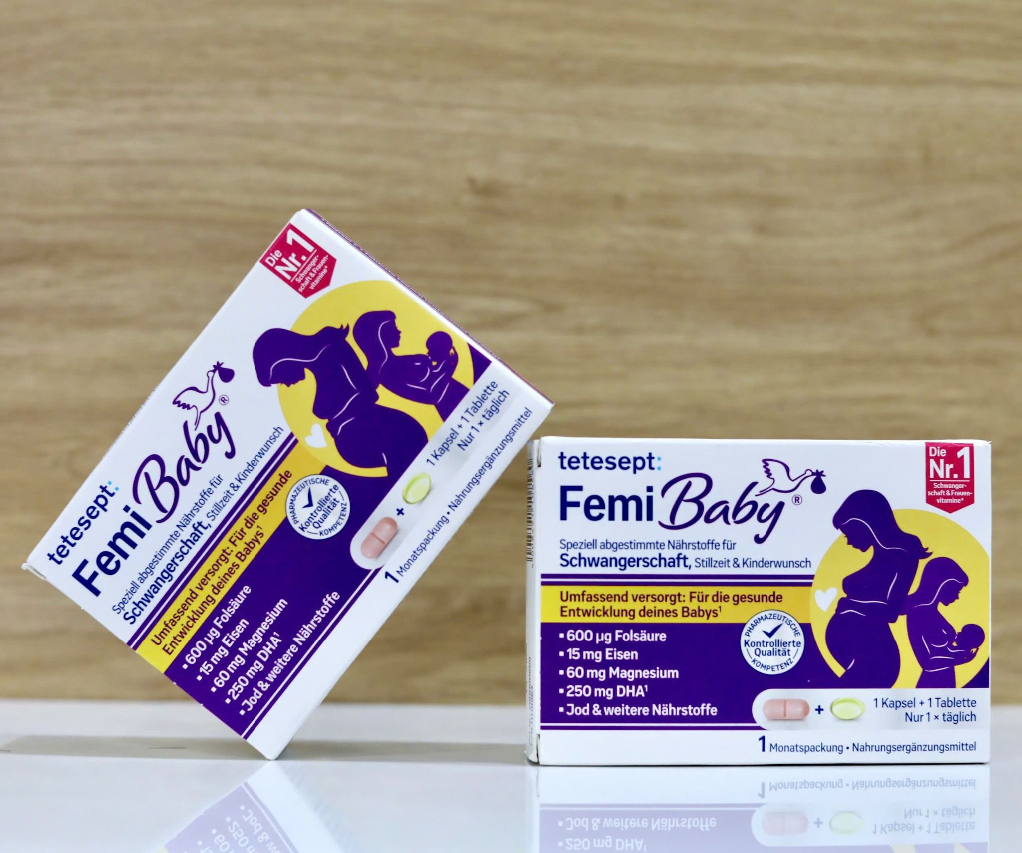  Viên uống Tetesept Femi Baby – Hỗ trợ bổ sung dưỡng chất cho mẹ bầu 