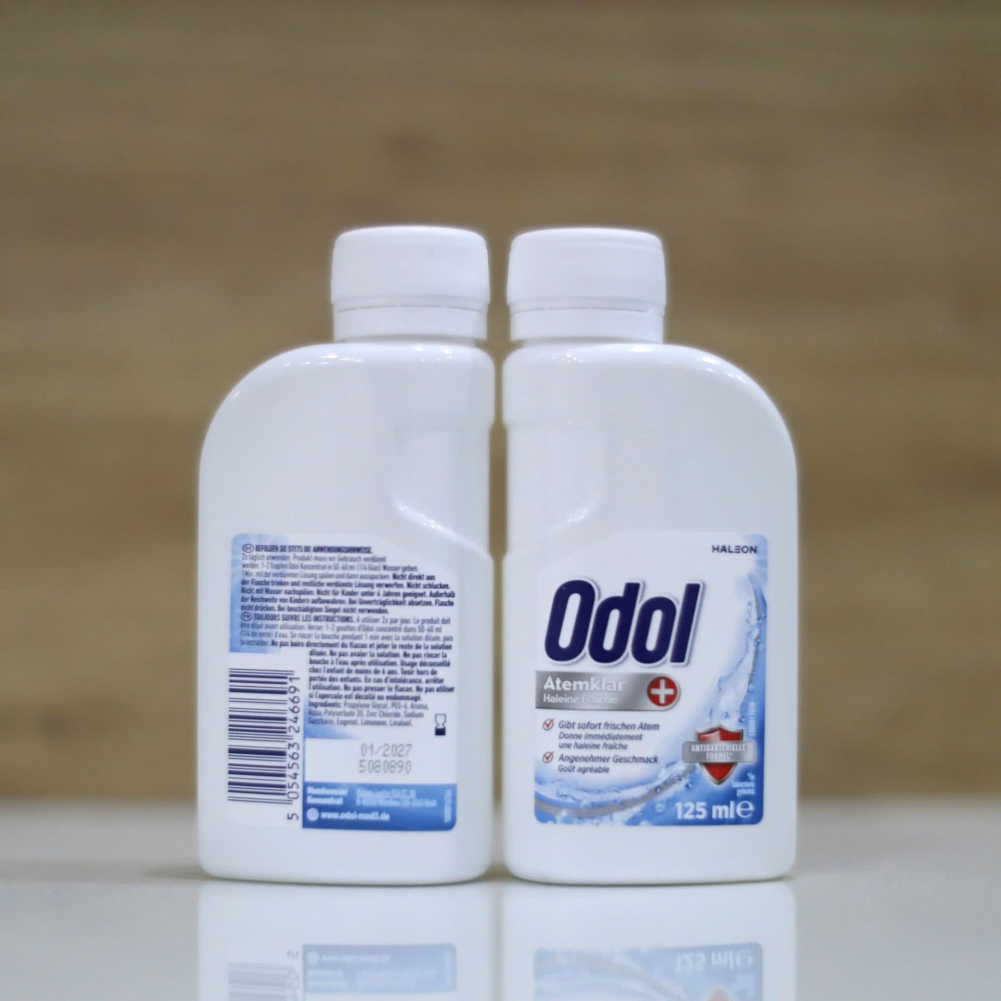  Nước Súc Miệng Odol Atemklar 125ml – Hơi Thở Thơm Mát, Sạch Khuẩn 