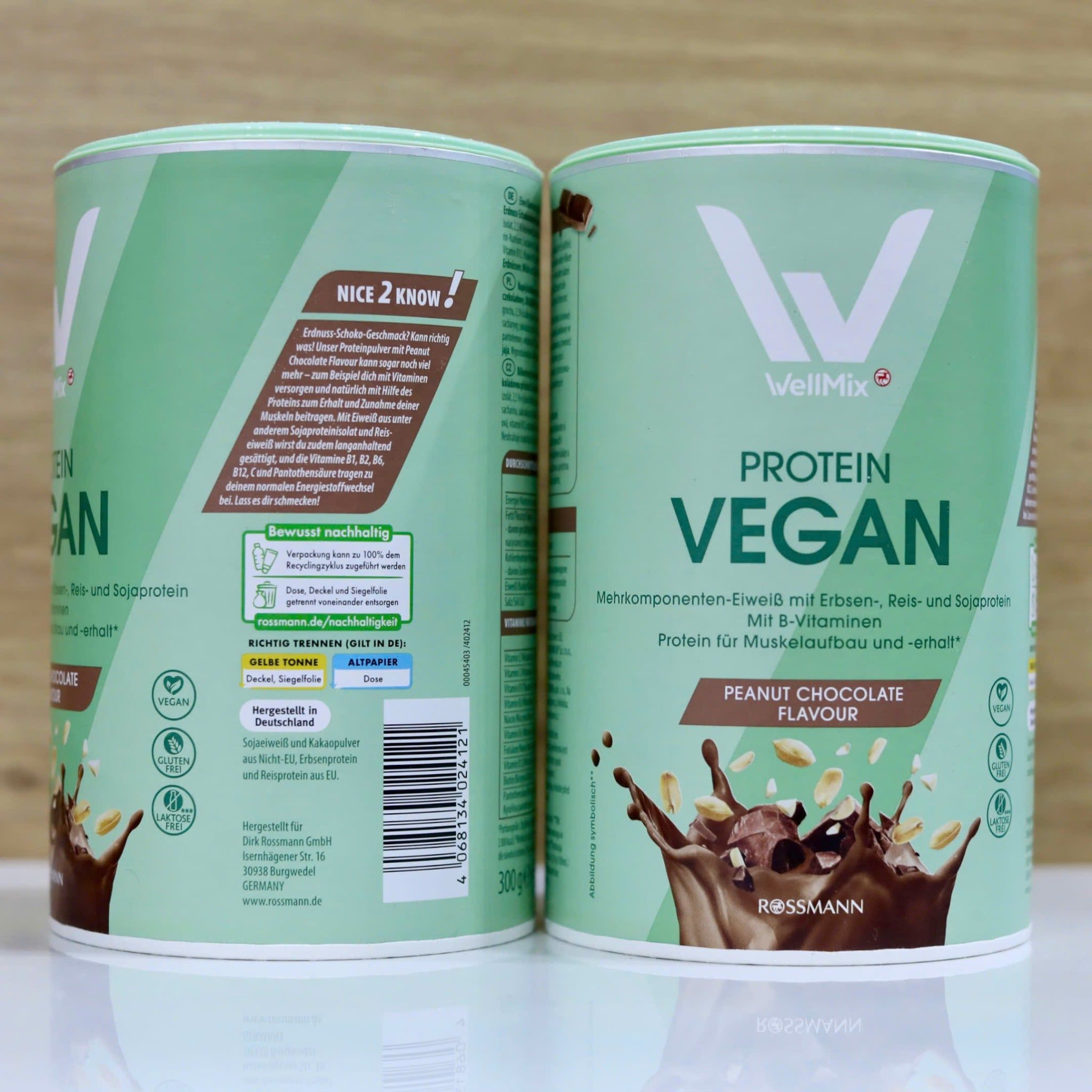  Bột whey Protein Vegan hương Chocolate nguyên vị 