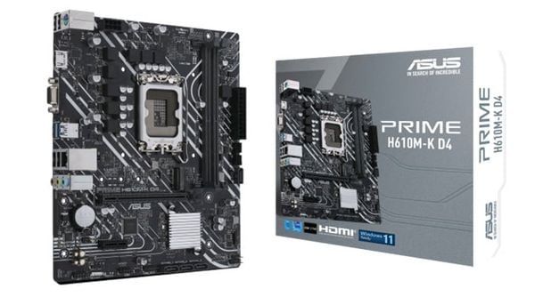 Mainboard Asus Prime H610M-K D4 (H610.SK1700 2xDDR4/VGA/HDMI)