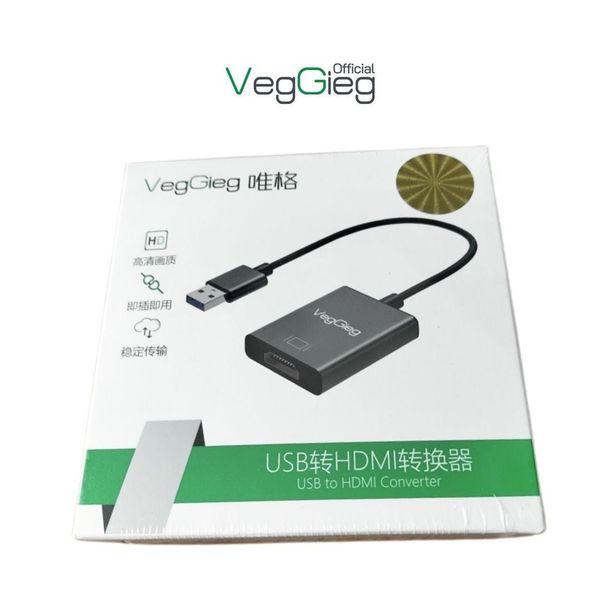 Cổng chuyển đổi USB to HDMI VEGGIEG VZ917