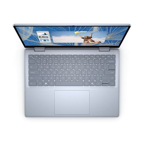 Laptop Dell Inspiron 7440 2 in 1 (Table + Laptop 2 in 1) Core 5-120U/ RAM 16GB/ SSD 512GB/ 14.0' FHD+Touch/Win 11/ Ice Blue