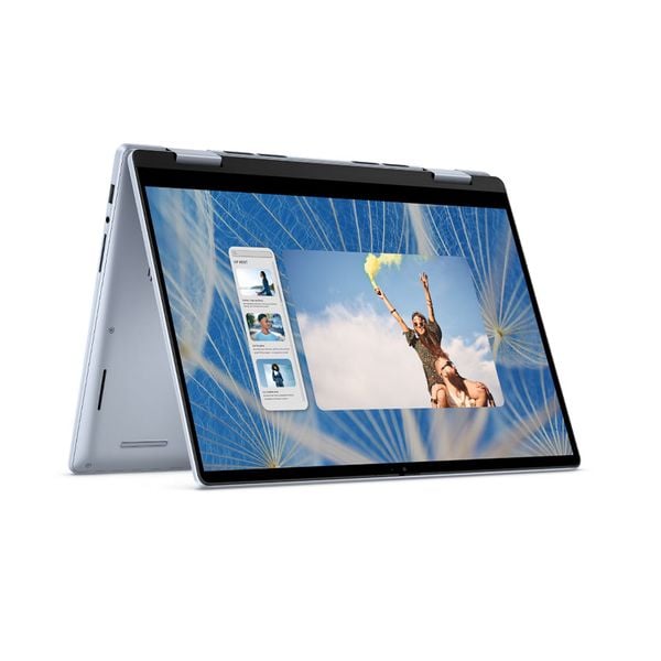 Laptop Dell Inspiron 7440 2 in 1 (Table + Laptop 2 in 1) Core 5-120U/ RAM 16GB/ SSD 512GB/ 14.0' FHD+Touch/Win 11/ Ice Blue