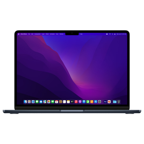 Laptop Macbook Air 2022 MLY33SA/A CPU Apple M2 8 Core CPU/8 - Core GPU/ RAM 8GB/ SSD 256GB/13.6