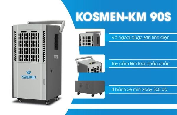 Máy hút ẩm công nghiệp Kosmen KM - 90S