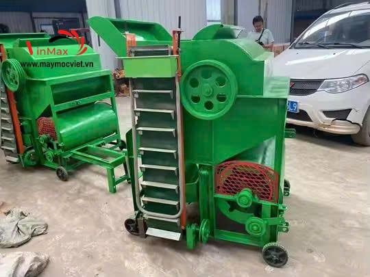 Máy tuốt lạc, tuốt đậu phộng tươi và khô Turbo TL500