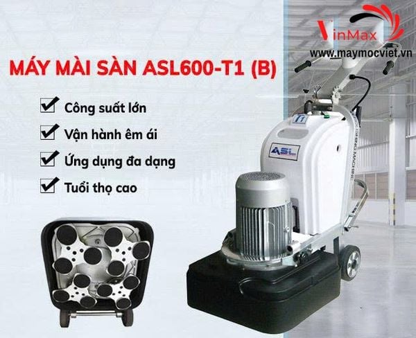Máy mài sàn bê tông ASL600-T1 (B)
