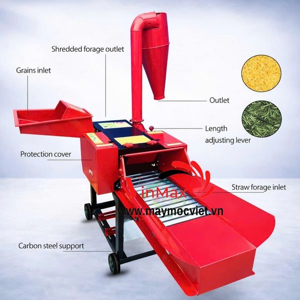 Máy nghiền cỏ Turbo 9ZR-3.8 & 9ZR-4.8