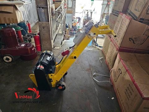 Máy băm nền hạ cốt tẩy sơn bê tông nhựa 4KW Turbo TBB4000