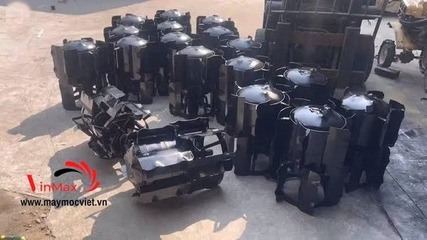 Bánh Lồng Phao Máy Xới Đất