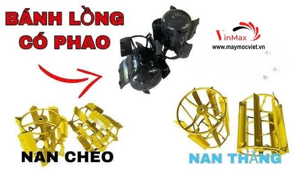 Bánh Lồng Phao Máy Xới Đất