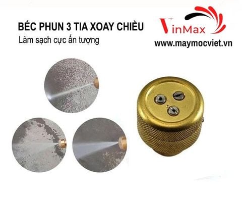 Béc đa năng 3 tia xoay chiều