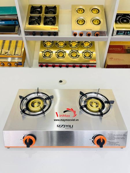 Bếp Gas Inox 2 Họng Turbo TBB2H