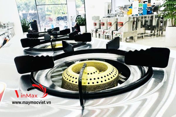 Bếp Gas Nấu Mì Cay 8 Họng Yili YL08
