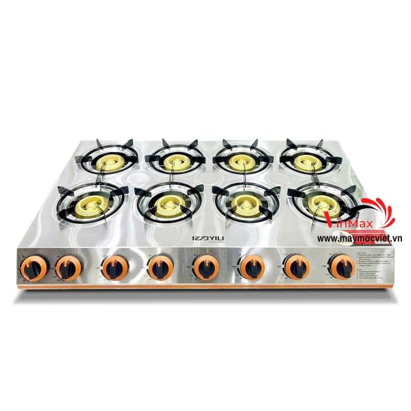 Bếp Gas Nấu Mì Cay 8 Họng Yili YL08