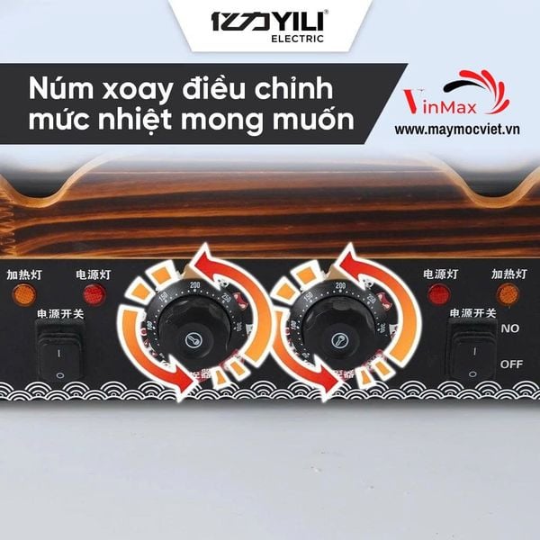 Nồi Nhúng Lẩu Xiên Que ODEN HJ-2 Đơn 18 Ngăn