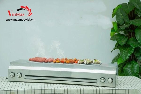 Bếp Nướng Thịt Xiên dùng Gas Không Khói Turbo T150