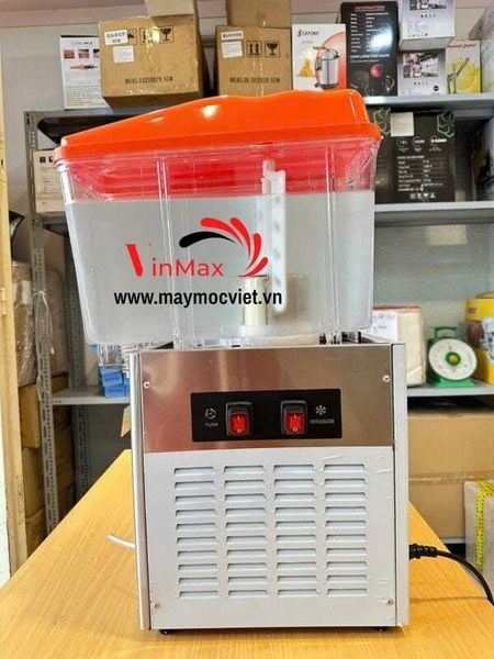 Máy Làm Lạnh Nước Trái Cây 2 Ngăn Turbo LJ16*2