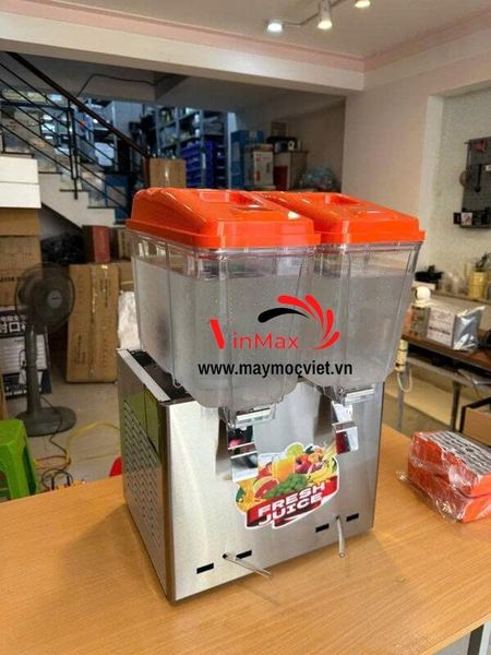 Máy Làm Lạnh Nước Trái Cây 2 Ngăn Turbo LJ16*2