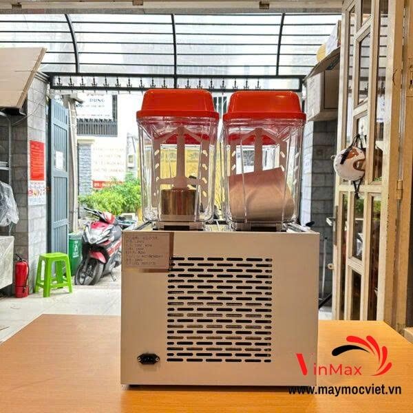 Máy Làm Lạnh Nước Trái Cây 2 Ngăn Turbo LJ16*2