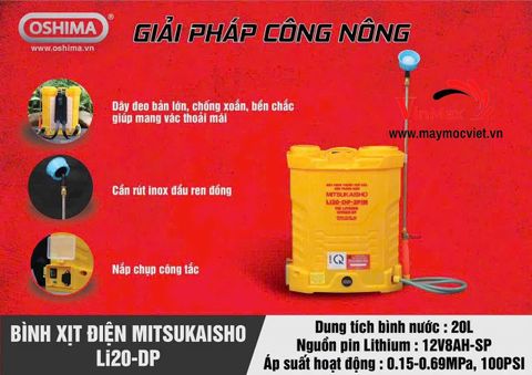 Bình xịt điện Mitsukaisho Li20