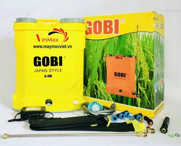 Bình xịt điện Gobi G20 bơm đôi