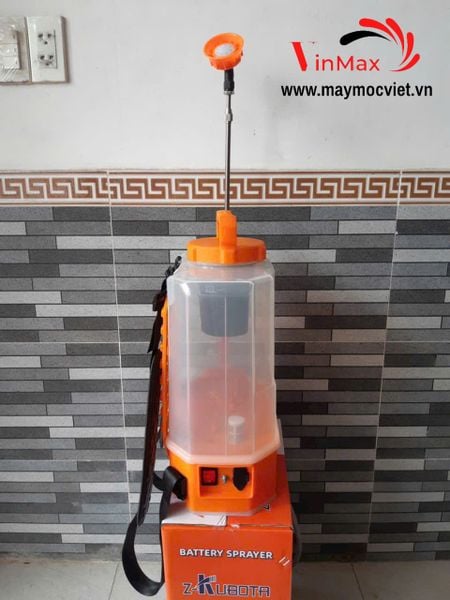 Bình xịt 12 lít Z-Kubota dùng pin 12V