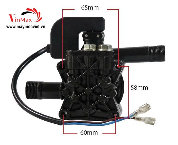 Đầu bơm máy rửa xe không chỉnh áp