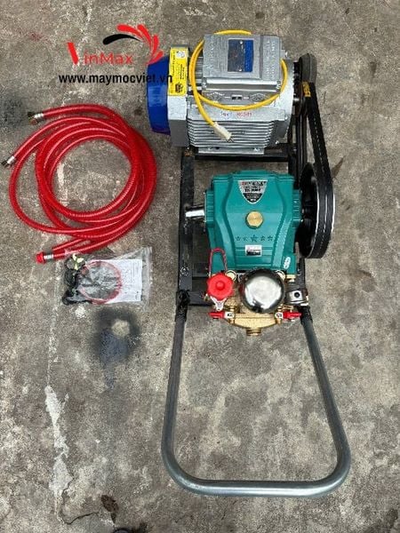 Bộ xịt rửa ty sứ 2hp Hankook kèm motor Toàn Phát 2.2kw