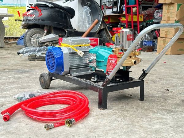 Bộ xịt rửa ty sứ 2hp Hankook kèm motor Toàn Phát 2.2kw