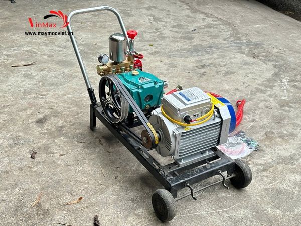 Bộ xịt rửa ty sứ 2hp Hankook kèm motor Toàn Phát 2.2kw