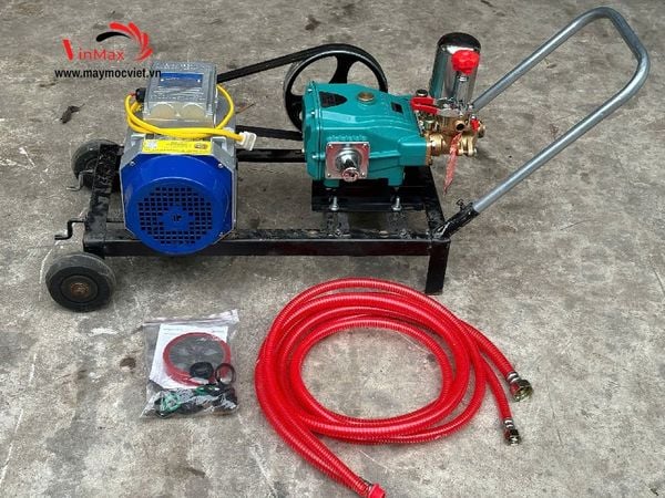 Bộ xịt rửa ty sứ 2hp Hankook kèm motor Toàn Phát 2.2kw
