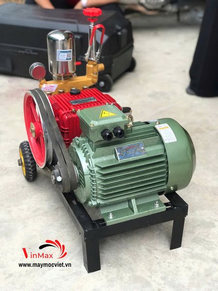 Máy Rửa Xe Áp Lực Cao Nakawa NK3098 Lắp Motor 5.5KW Việt Hung